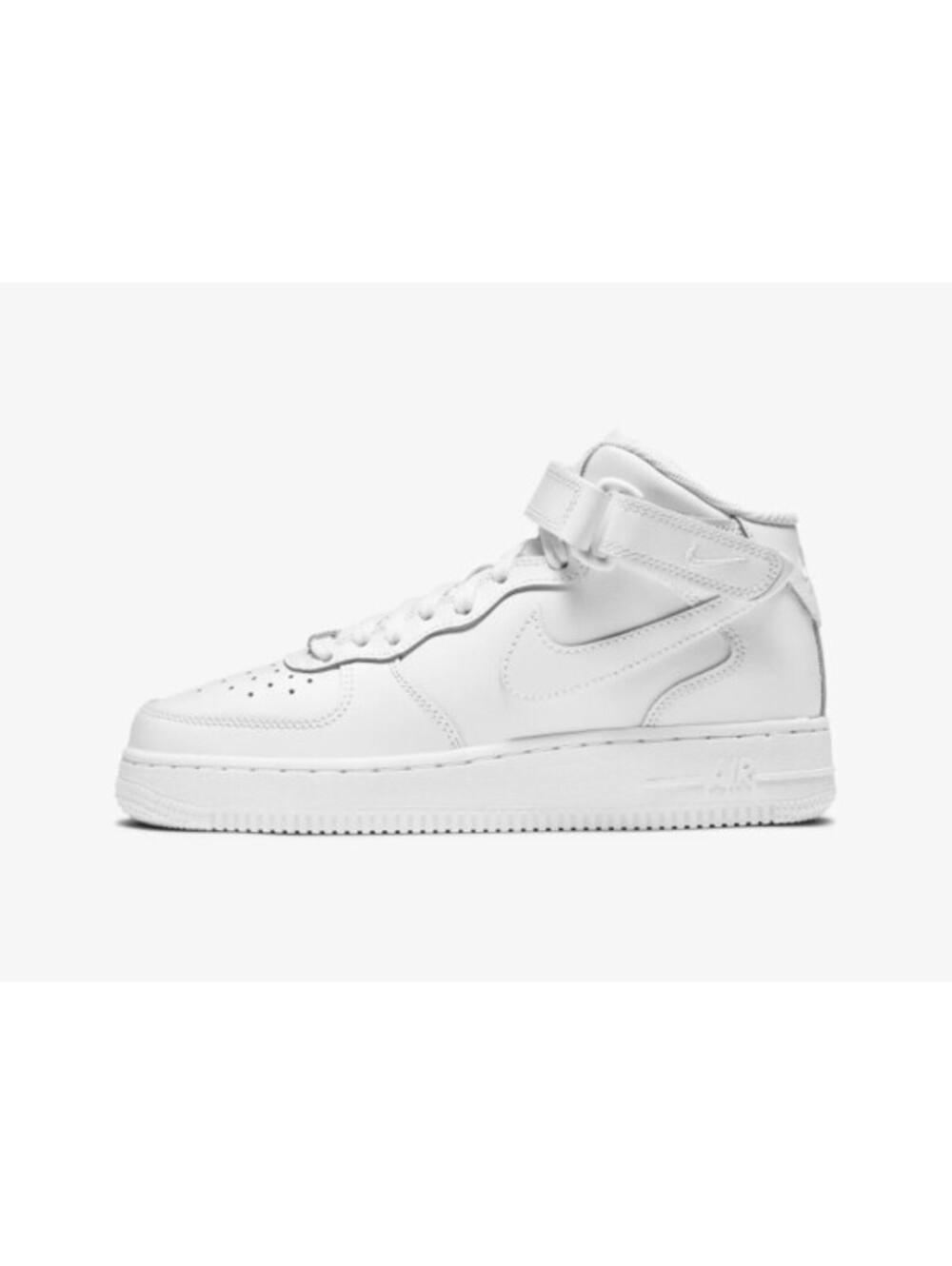 Nike Big Kids' Air Force 1 Mid OG Triple White DH2933-111 Retro Shoes 3.5Y Youth